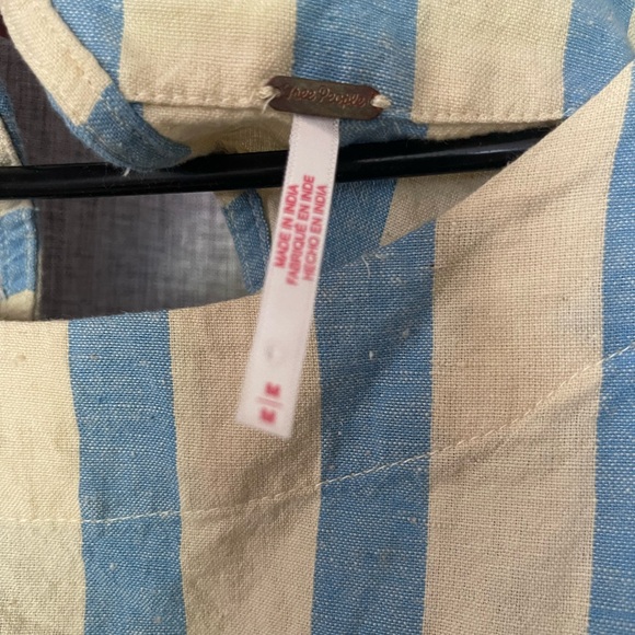 Free People Blue Striped Matching Set - Picture 12 of 12